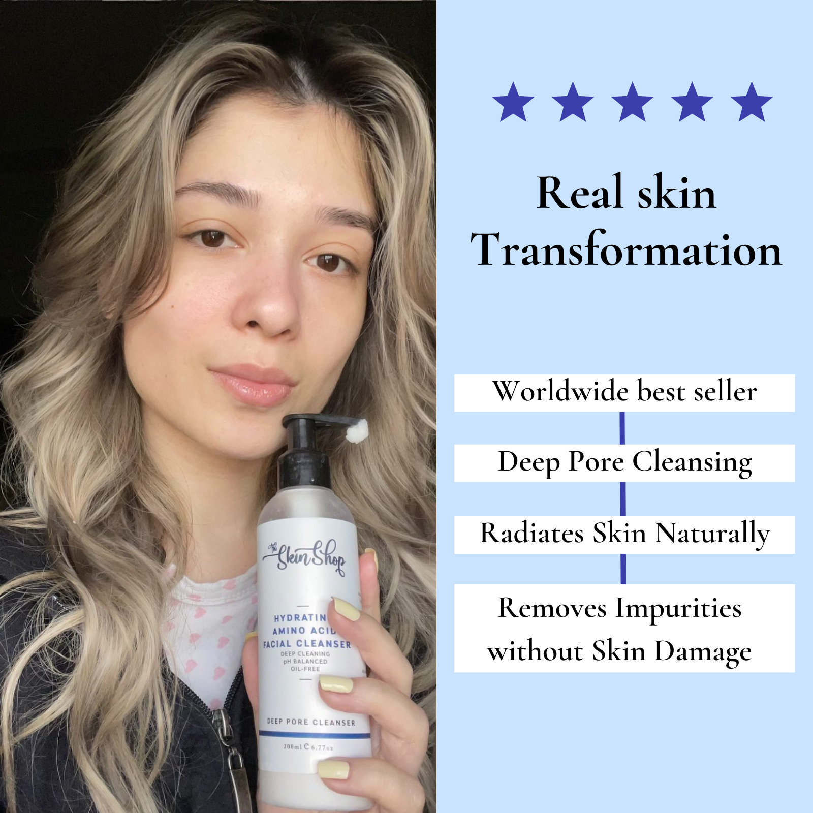 Hydrating Amino Acid Cleanser - Detoxify, Hydrate and Brighten – The ...